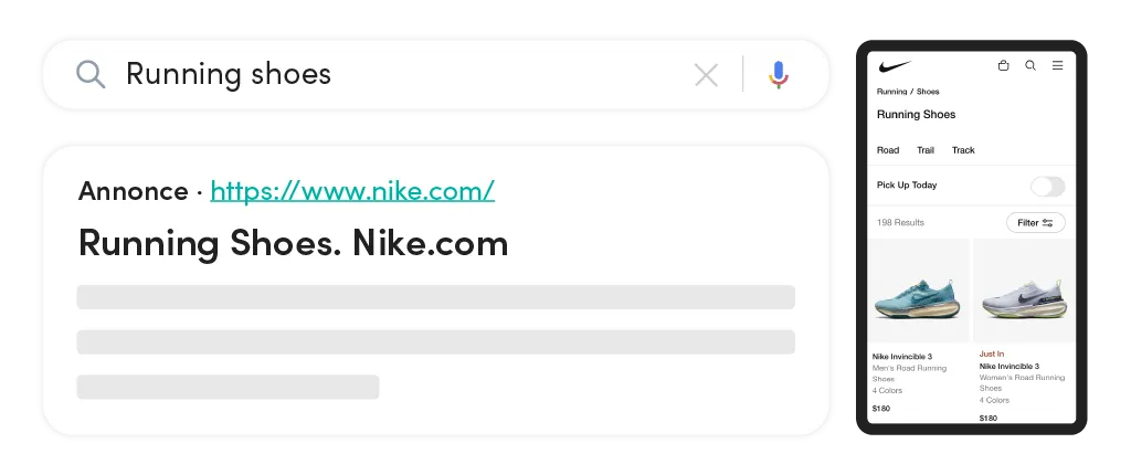 Example 1 of generic searches and result