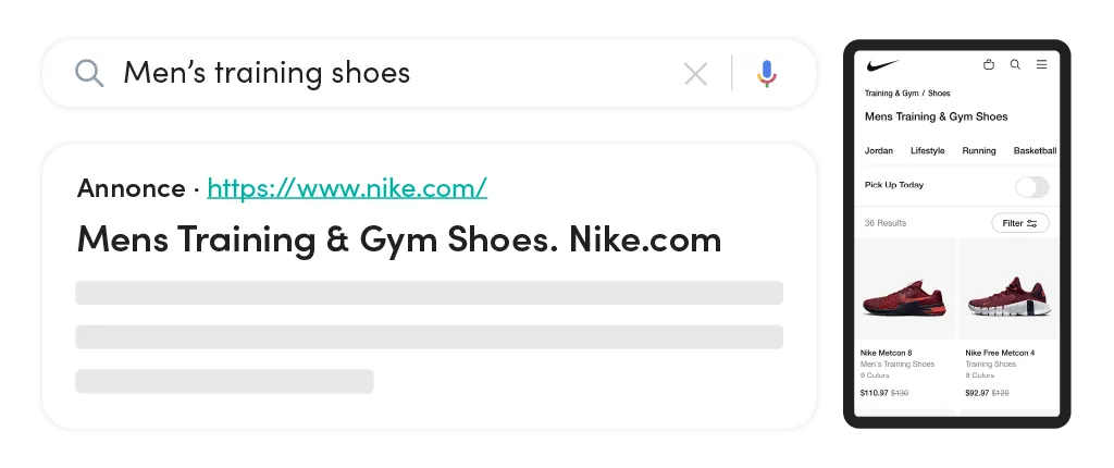 Example 2 of generic searches and result