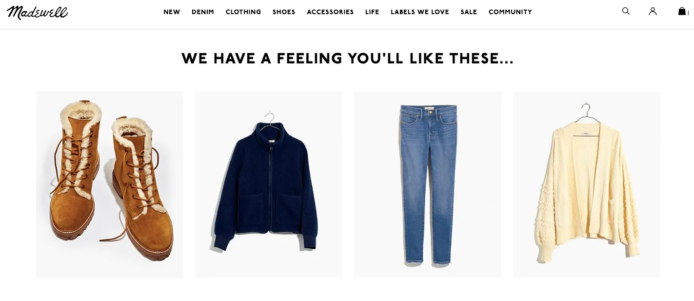 personalized product recommendations number 4 of ecommerce KPIs