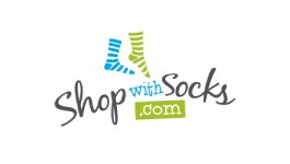shop with socks logo
