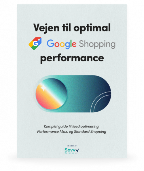 E-bog om Google Shopping optimeringer for bedre performance