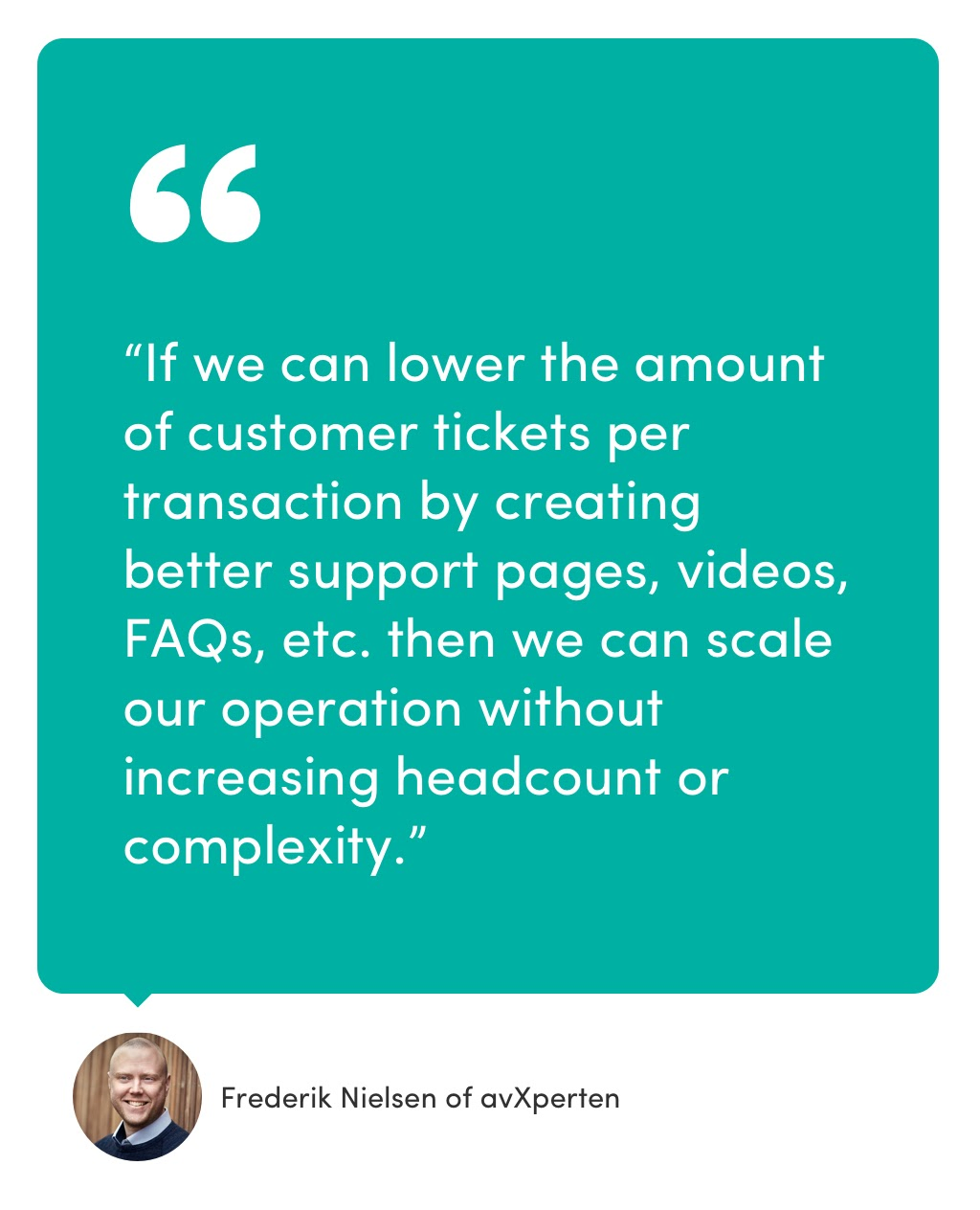Statement about eCommerce kPIs