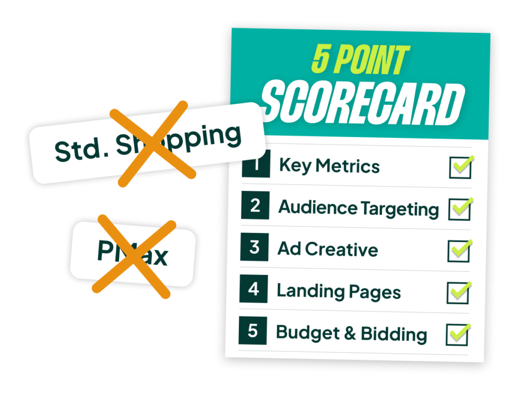 5 point Google Ads agency scorecard