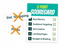 5 point Gooogle Ads agency scorecard
